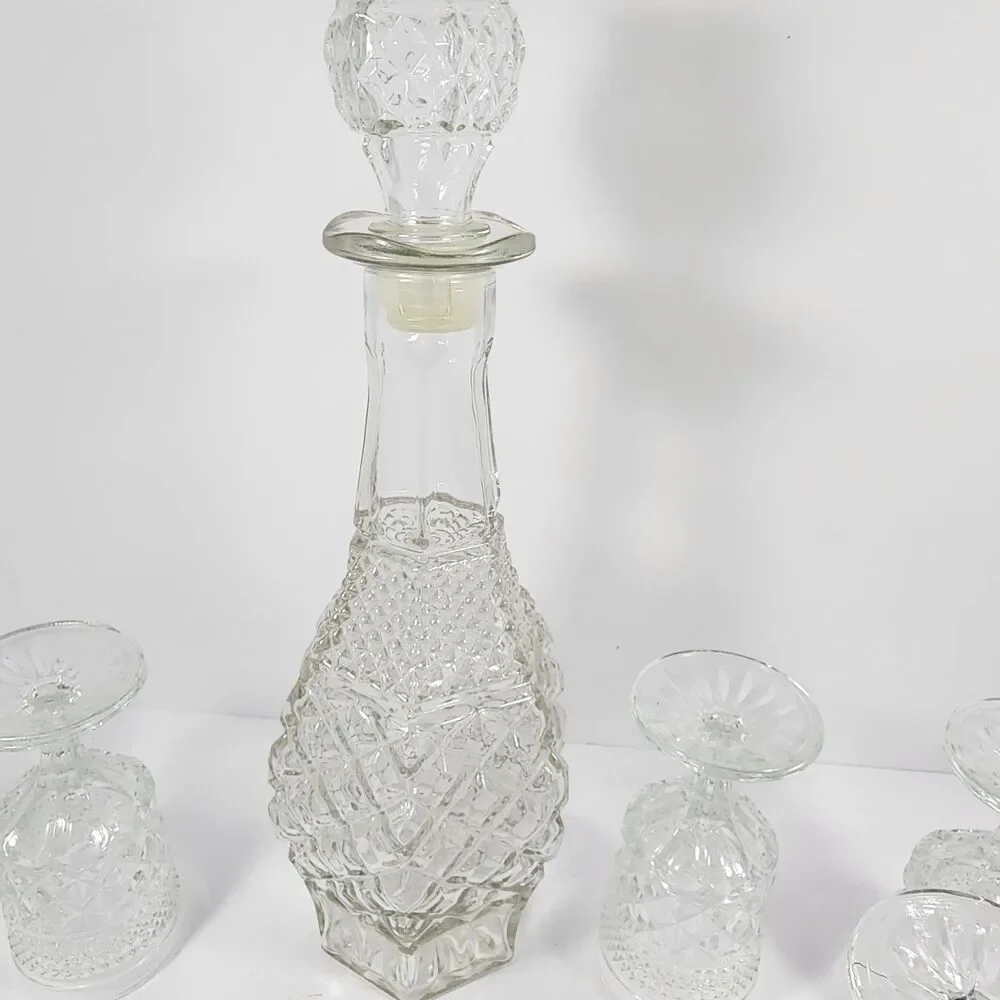 Wine Decatur Set 6 Goblet Glasses
